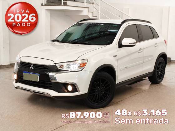 MITSUBISHI ASX 2.0 AWD 16V FLEX 4P AUTOMÁTICO MITSUBISHI ASX 2.0 AWD 16V FLEX 4P AUTOMÁTICO